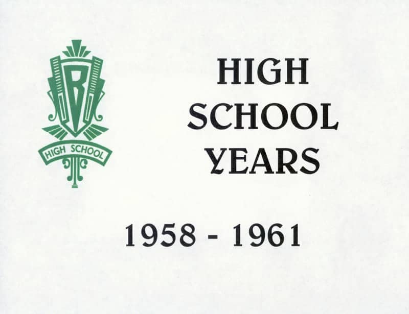 High School Years - 1958-1961 — photo 1
